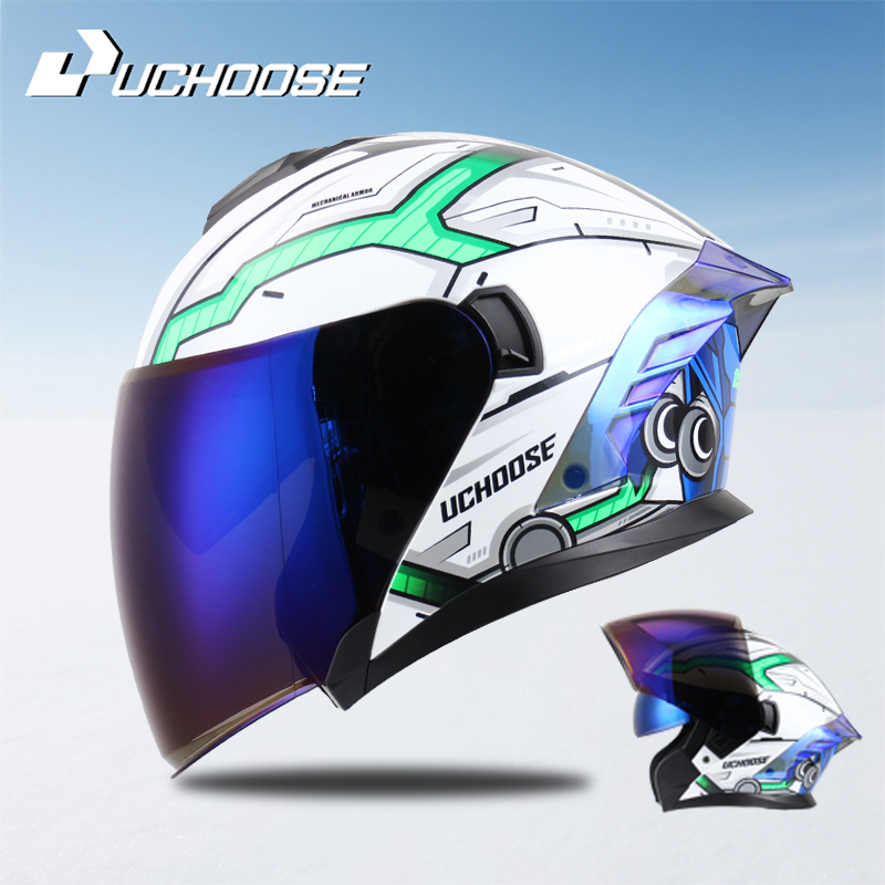 Scooter Helmet Set - Casque de moto ouvert 715 pour