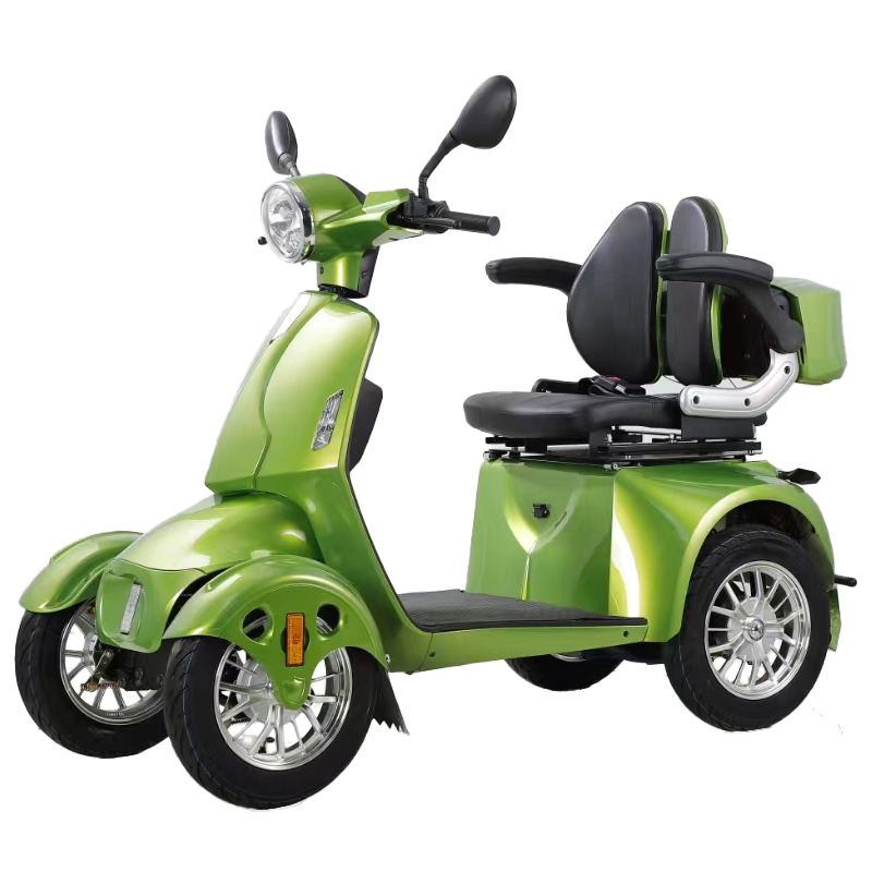 Electric Scooter Adults - Scooter électrique tout-terrain à 4 roues,
