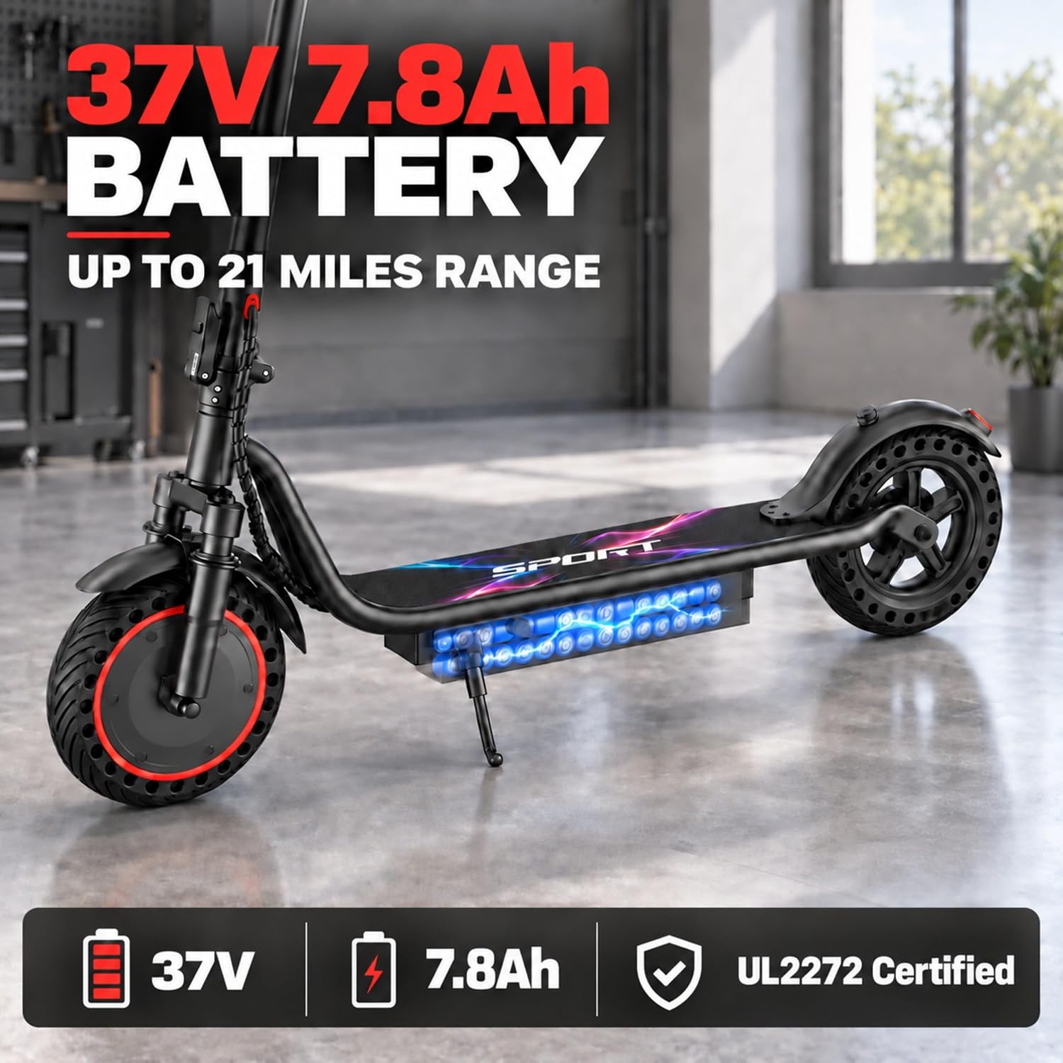 Trottinette électrique 10'', v - Electric Scooter 500W avis et prix