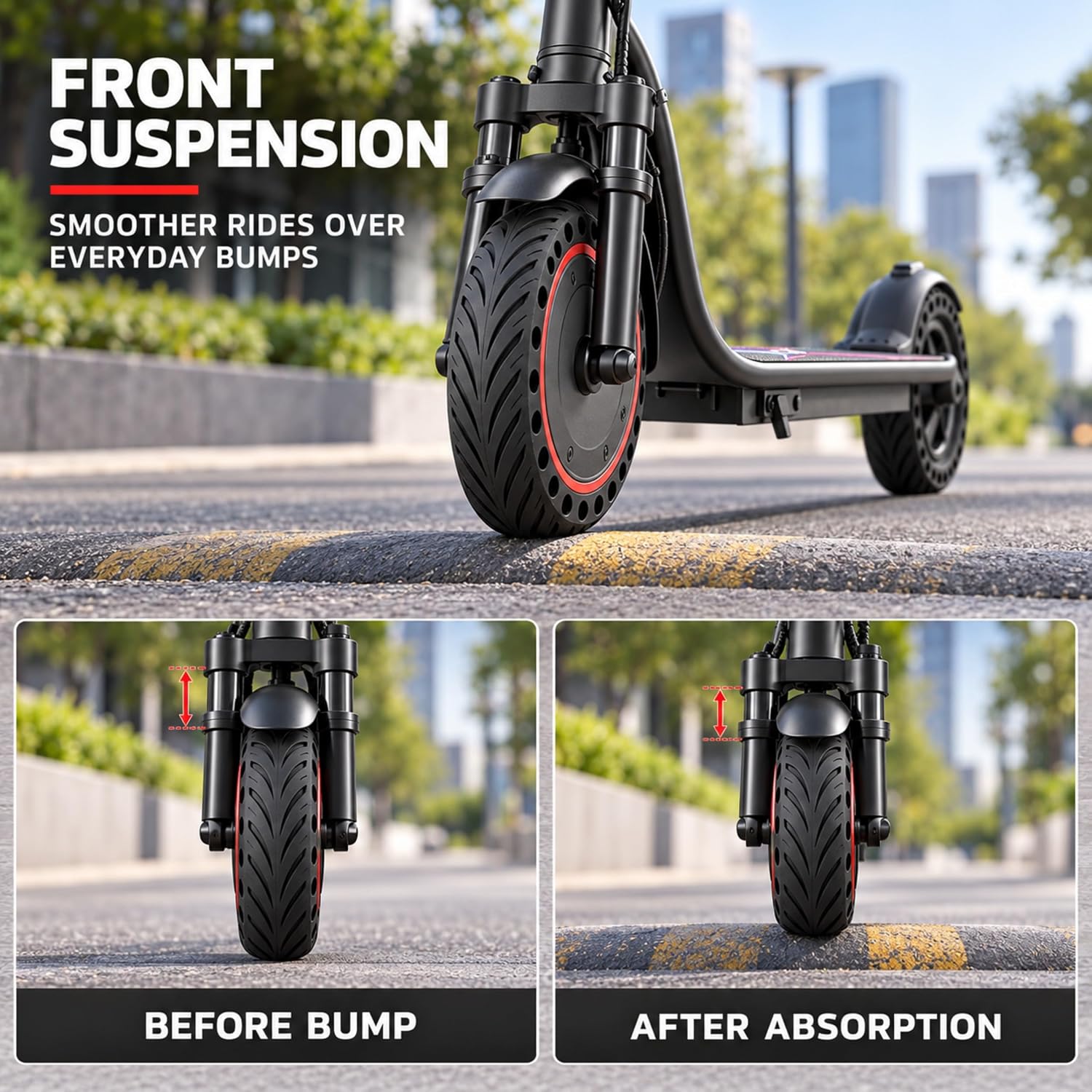Trottinette électrique 10'', v - Electric Scooter 500W avis et prix