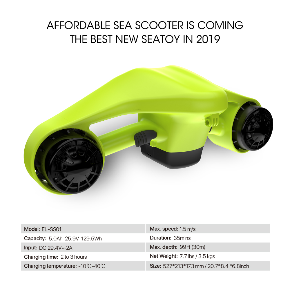 Scooter sous-marin Asiwo Manta - Electric Scooter avis et prix