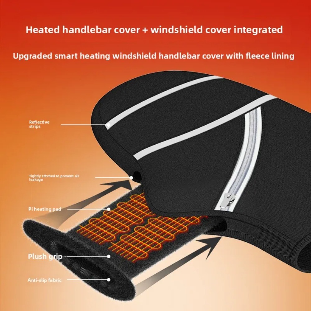Couvre-guidon de moto, gants é - Electric Scooter Rain Cover avis et prix