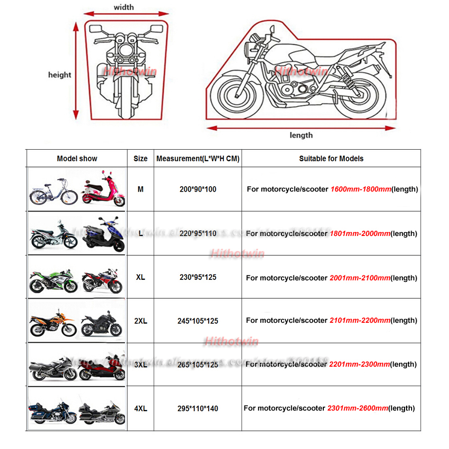 Housse de protection pour moto - Electric Scooter Rain Cover avis et prix